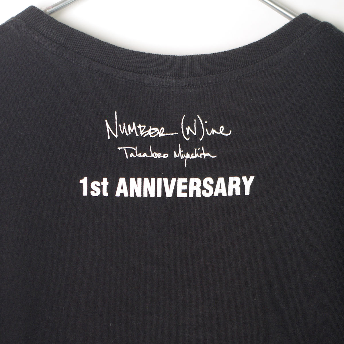 カラーブラックNew York 店 1st ANNIVERSARY Tシャツ ナンバーナイン